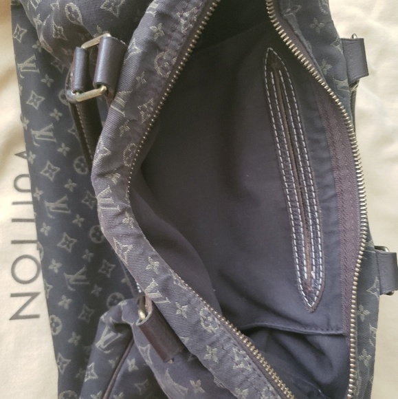 Louis Vuitton Ebene Monogram Mini Lin Speedy 30 - Picture 5 of 9